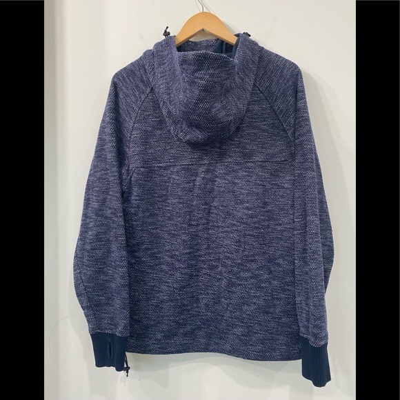 Unisex Bench Pullover 1/4 zip hoodie Lined knit size S - Picture 2 of 10